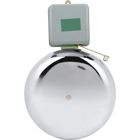 Sonnette Électrique Antidéflagrante, Type à Battement Externe en Acier Inoxydable 250mm, Cloche d'École AC220V (1/5)