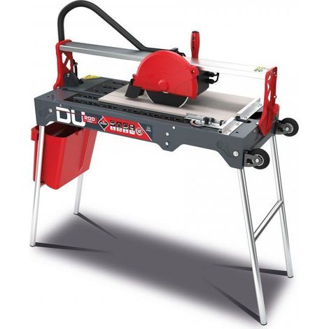 Rubi – Scie électrique 230V-50Hz pour carreaux – Longueur de coupe 65 cm – Disque diamanté Ø 200 mm – Moteur direct avec protection thermique