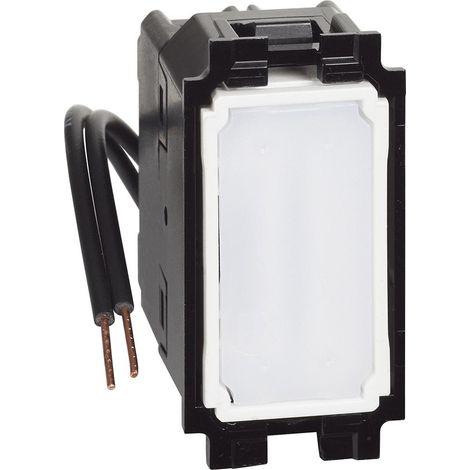 Living Now permutateur 1 module VIS voyant blanc BTICINO BTK4004L