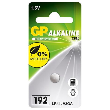 GP Knopfzelle LR 41 1.5 V 10 St. Alkali-Mangan GP192ASTD533C10