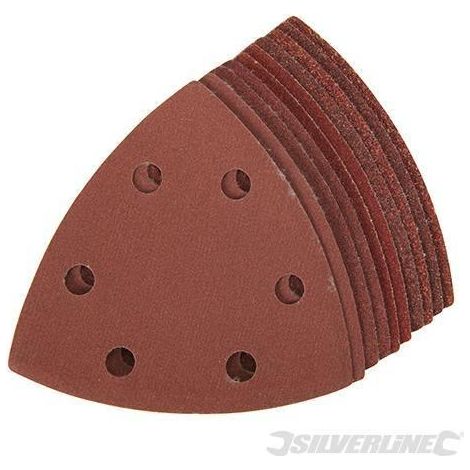 Fogli triangolari con fissaggio strappo 90 mm in ossido di alluminio varie grane prezzo-Grana 80