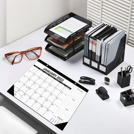 Klassischer englischer Kalender 2022 (18 Monate) – Monatsplaner, Notizbuch, Wanddekoration für Büro und Zuhause (1/5)