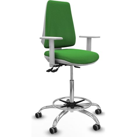 Hocker piqueras y crespo Elche klassisches Weiß Schaum 50 mm (1/2)