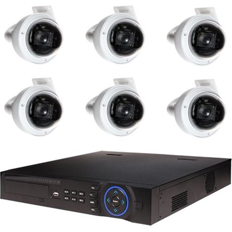 Kit de Vidéosurveillance Dahua DVR HCVR8208AS3 et 6 Caméras Dôme HDCVI PTZ SD502251HC (1/3)