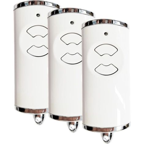 Télécommandes portables pour portail/garage – Lot de 3 émetteurs 868,3 MHz compatibles HSE-4, HS4, HSS4, HSP4 et autres modèles BS (1/5)