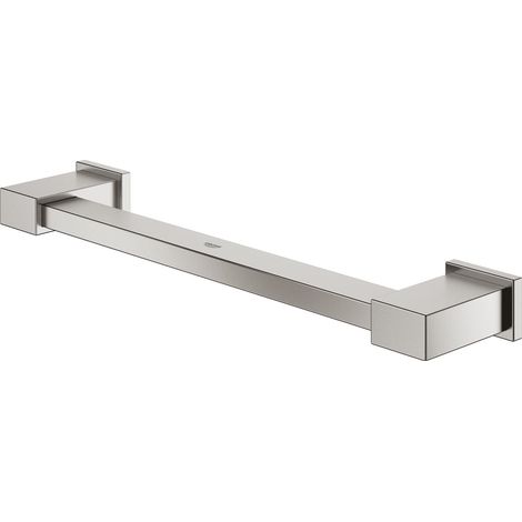 Grohe Essentials Cube Asidero de bañera Supersteel Infinity Finish, 40514DC1
