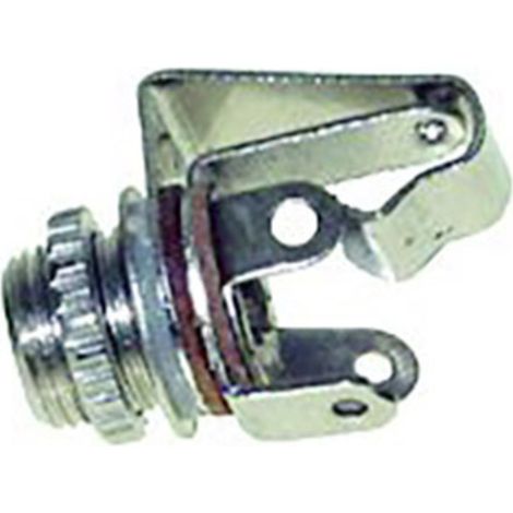 TRU COMPONENTS 1559776 Klinken-Steckverbinder 6.35 mm Buchse, Einbau Polzahl: 3 Stereo Silber 1 St.