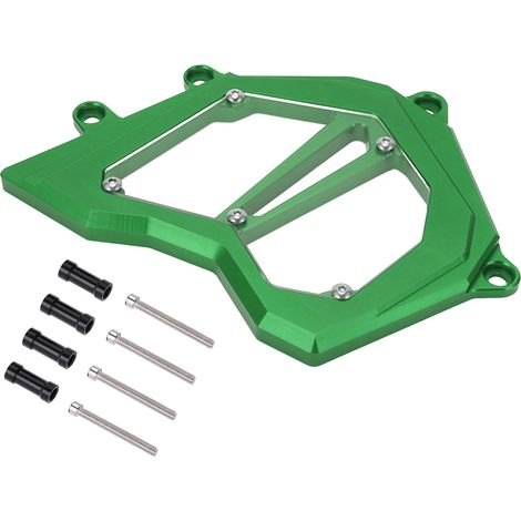 Carter de pignon avant moto, protection chaîne en alliage d'aluminium, remplacement ZX10R 2011-2017, vert (1/5)
