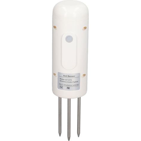 Humidimètre de sol IP67, étanche, boîtier ABS sensible, moniteur d'eau d'usine en acier inoxydable pour la maison (1/5)