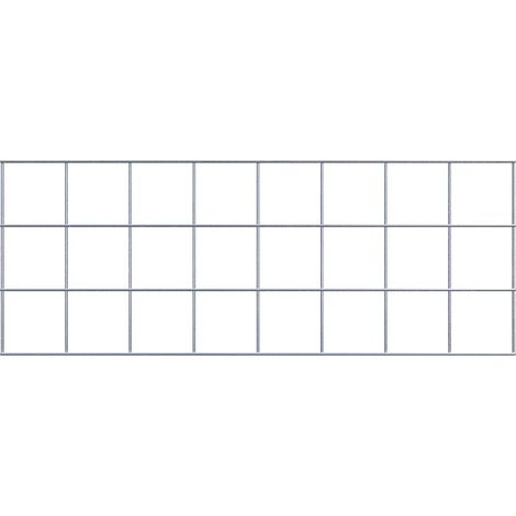 Grille de Gabion à l’unité - Dimensions: 80 cm x 30 cm - mailles de 10 x 10 cm - Made in Germany (1/5)