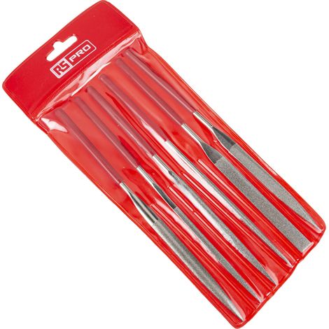 Rs Pro – Lime aiguille plate 160mm – Pour finitions précises sur bois dur – Performance fiable et durable – Kit de fichiers Diamond (1/5)