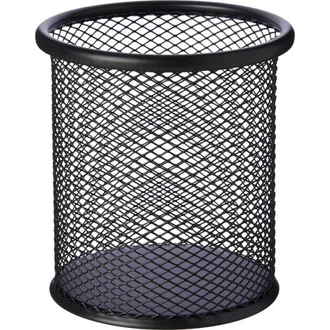 TAZZA CON PENNA IN METALLO NERO (1/4)