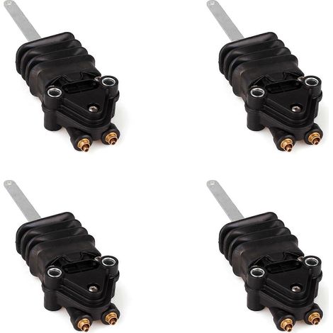 4X Valve de nivellement de suspension pneumatique, valve d'équilibrage de hauteur d'air, référence 4640070010 pour Iveco, Renault, MAN, DAF et Eurocar Series (1/5)
