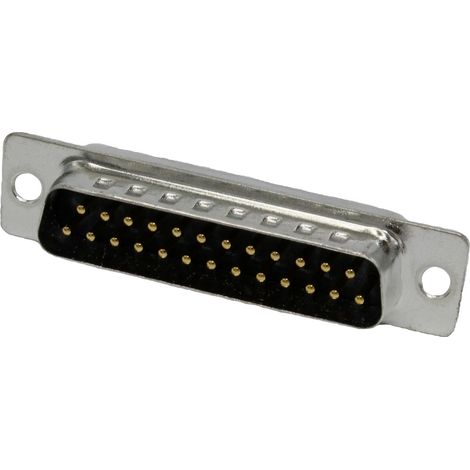 MH Connectors MHDD9-M-N-B-S D-SUB Steckverbinder 180 ° Polzahl: 9 Print 1 St.
