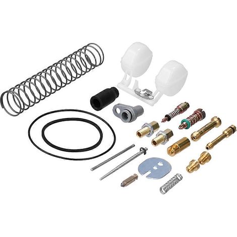 Kit de réparation de carburateur Dellorto PHBH PHBL : gicleur principal, aiguille, flotteur et vis de richesse. (1/5)