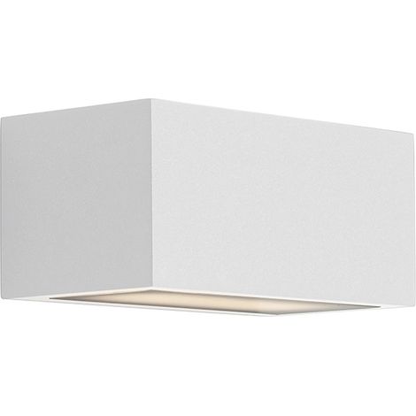Applique LED RUFY Monoémission 15W 3000K 100° IP65 Blanc - Éclairage Architectural Extérieur en Aluminium Moulé Sous Pression - Groupe Rossini (1/4)