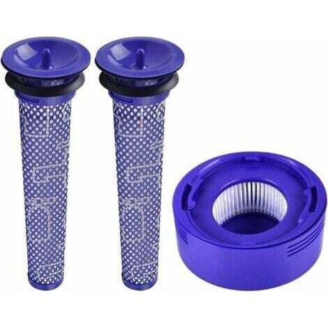 Kit de Filtre pour Dyson V8 V7 Absolute Animal Aspirateur, HEPA Filtre Accessoire de Rechange (1/4)