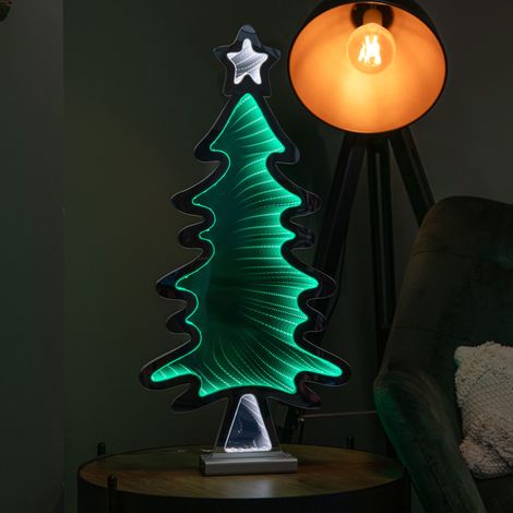 60cm Light up Christmas Tree Infinity Decoration with LEDs (1/5)