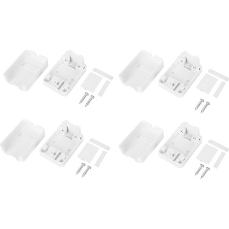 Boîtier de Raccordement 4 Ports RJ45 pour Installation de Bureau Réseau (1/5)