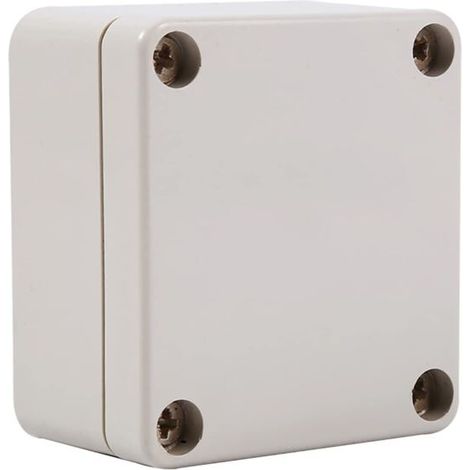 Anschlussdose, Verteilerkasten, wasserdichte Elektrobox, IP65 ABS-Projektbox, DIY-Verkabelungsbox, für elektrische Geräte im Innen- und Außenbereich (65 x 60 x 35 mm)
