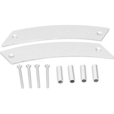 Poignées de porte de voiture (argent), lot de 2 poignées de porte intérieures de voiture en alliage d'aluminium, pièces de rechange pour poignées de porte intérieures de Coccinelle. (1/4)