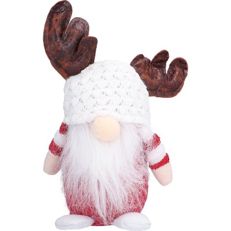 Poupée Sans Visage Décoration Noël Personnages Barbe Pour Fenêtre Intérieur (1/5)