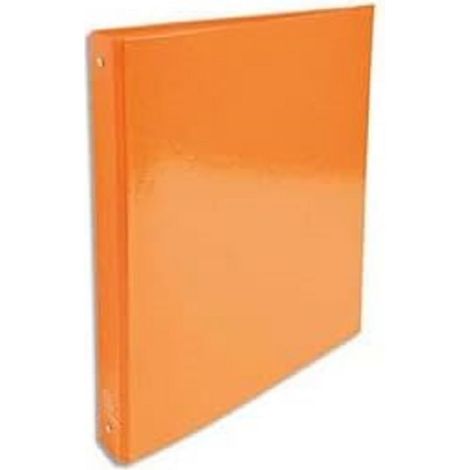 Classeur à anneaux - Exacompta - Iderama - 30mm - Orange - A4 - 4 anneaux (1/3)
