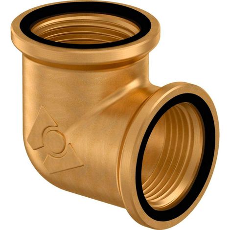COUDE 90° WIPEX 1 1/4'' AVEC FILETAGE CYLINDRIQUE, JOINT TORIQUE, TEMPÉRATURE ET PRESSION MAXIMALE DE 10 BAR/95OC OU 16 BAR/20OC,