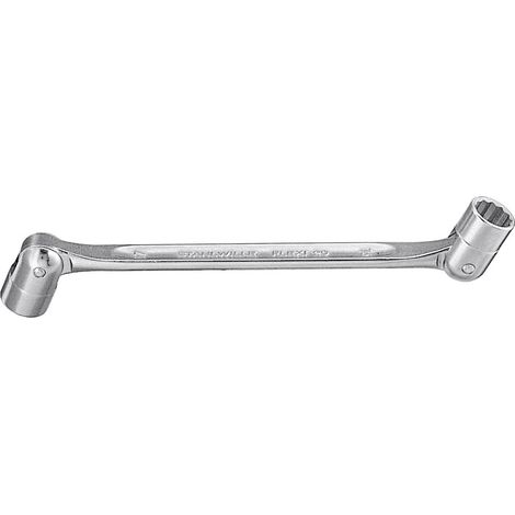 Stahlwille 29 12 X 13 43011213 Doppia chiave a bussola snodata 12 mm, 13 mm Forza Doppio esagono 1 pz. (1/2)