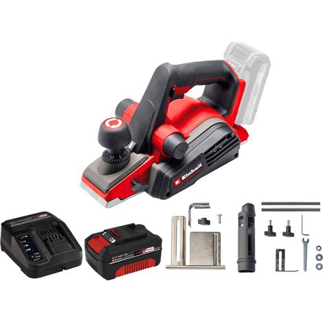 EINHELL PROFESSIONAL Rabot sans fil TP PL 18/3 Li BL Kit (1x 4,0 Ah)