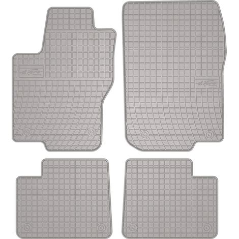 Alfombrillas de goma para coche: Mercedes GL X166 FL SUV (2015-2019) - color gris, ajustadas (1/5)