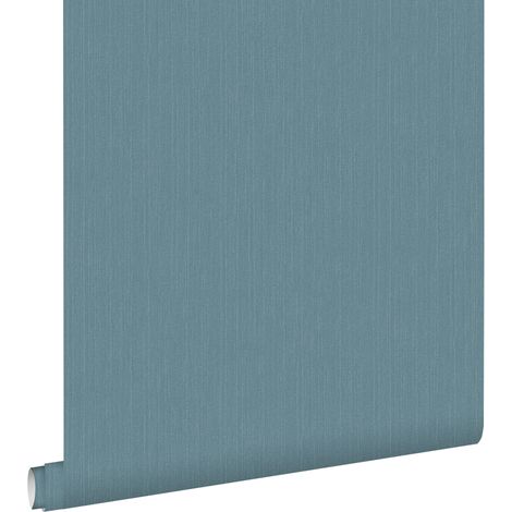 papier peint denim vintage bleu foncé - ESTAhome (1/5)