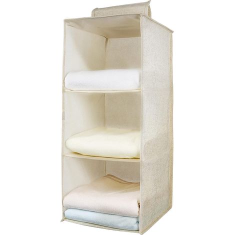 Étagère suspendue, armoire de rangement murale à trois niveaux, boîte de rangement murale pliable et système de rangement gain de place (1/5)