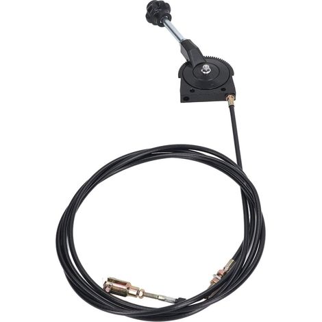 Câble d'accélérateur pour pelle hydraulique, câble d'accélérateur de 3,5 mètres, câble d'accélérateur manuel pour pelle hydraulique (1/2)
