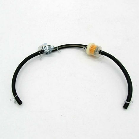 Filtre à essence de carburant de moto à quatre roues ATV 50CC-150CC et tuyau d'essence noir (1/4)