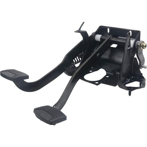 Brake and clutch pedal assembly with bracket spring F3TZ-2455-A F3TZ2455A