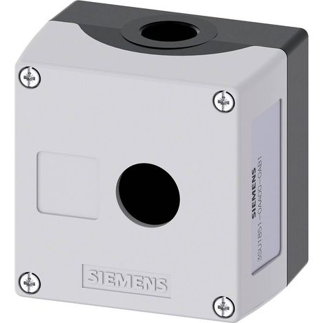 Siemens 3SU1851-0AA00-0AB1 3SU18510AA000AB1 Alloggiamento vuoto 1 posizione di montaggio, per il montaggio a terra (L x (1/4)