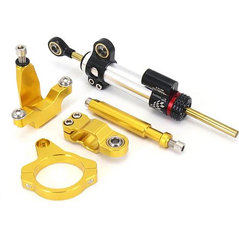 Pièces de modification pour moto Yamaha YZF R7 2021-2023 : stabilisateur de direction avec amortisseur en titane.