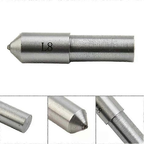 Disque de dressage diamanté 4 mm, outil de dressage en acier, pointe conique, tige de 10 mm, outil de mise en forme - JXLGV (1/5)