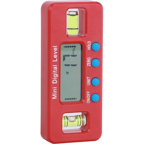 Niveau électronique, flexible, portable, avec base magnétique, 100 mm, pour stockage de données (0-100 mm) (1/5)