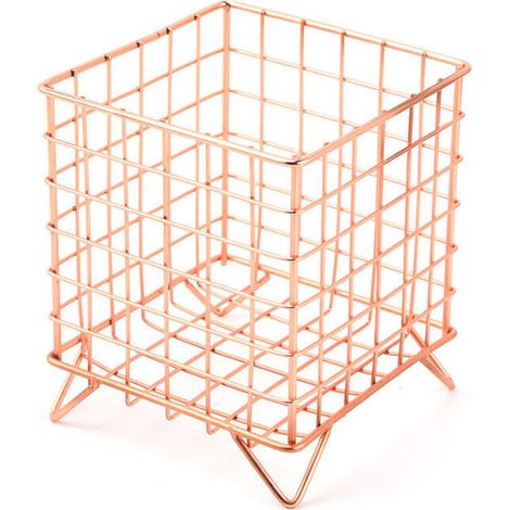 Panier à capsules de café (or rose), rangement pour capsules Vertuo, conteneur à capsules, accessoires de café parfaits, grande capacité (1/4)