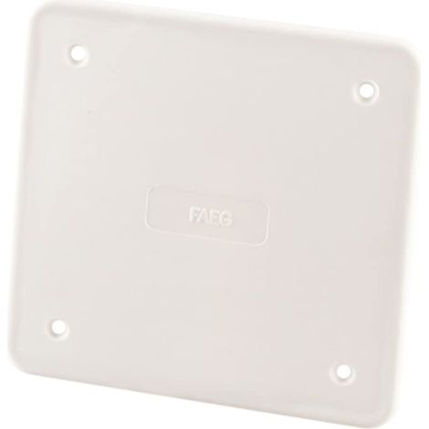 poly pool - coperchio per scatola di derivazione da incasso dimensione 92 x 92 mm bianco (1/2)