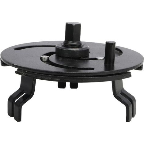 Clé de bouchon de réservoir de carburant de voiture universelle réglable multifonctionnelle démontage et assemblage outil de clé de bouchon de pompe à essence deux ou trois griffes angle droit (1/5)