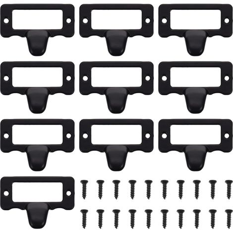 Lot de 10 poignées tiroir Toyvian style vintage en alliage zinc (1/5)