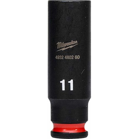 Schlagschrauber-Steckschlüssel Milwaukee shockwave impact duty lang rutschfest (1/2)