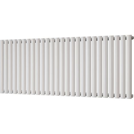 Omeara - White Horizontal Radiator H600mm x W1508mm Single Panel (1/3)