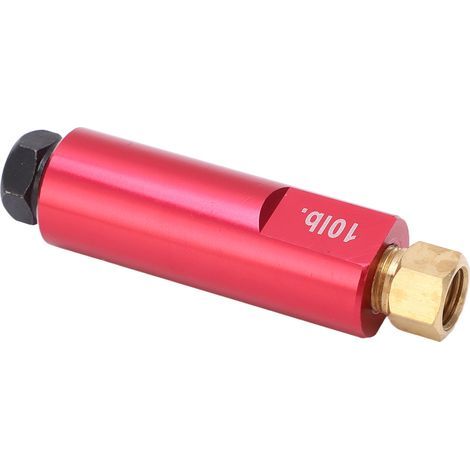 Restdruckventil aus hochfester Aluminiumlegierung, 3/8-24NPT, 10 lbs, für universelle Trommelbremse
