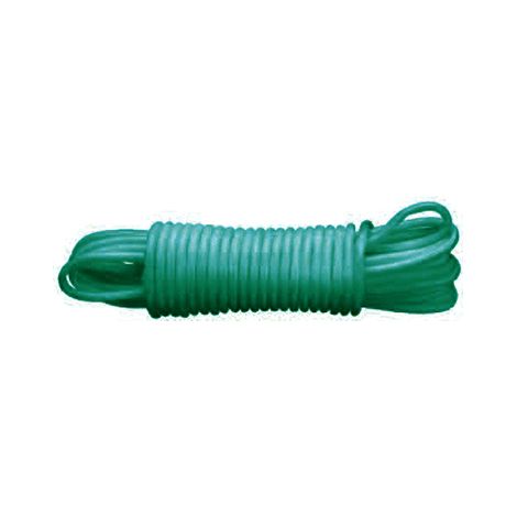 Cavo in plastica verde Ø 5 mm. per stendibiancheria 15 mt.