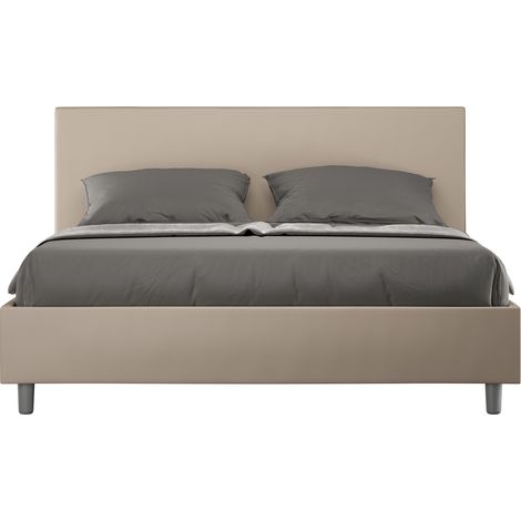 Letto Matrimoniale 160x200 cm con Rete Adele Tortora (1/5)