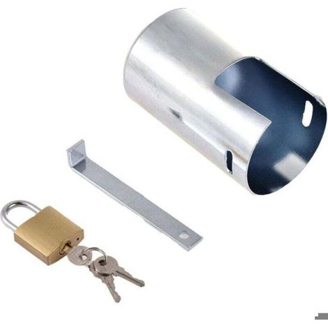 Serrure de robinet antivol, serrure de robinet, robinet de verrouillage, couverture de protection extérieure, fer en métal de h (1/4)